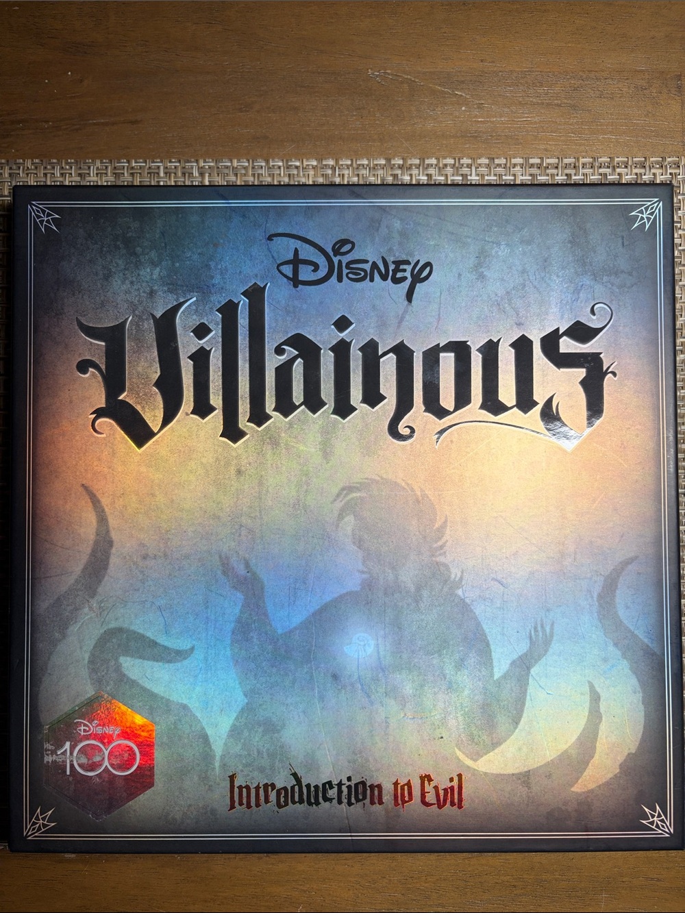 New, unopened Disney Villainous Board Game - Multicolor Holographic Box